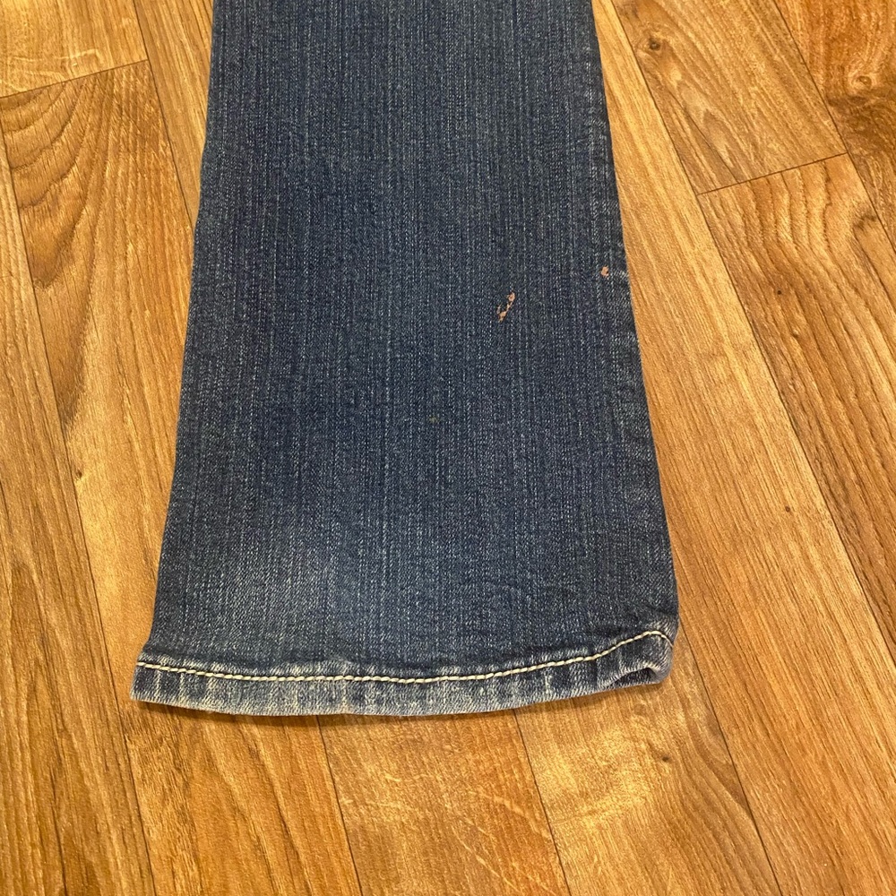 Miss Me	Low-Rise Distressed 5 Pocket Boot Cut Jeans - Picture 7 of 10